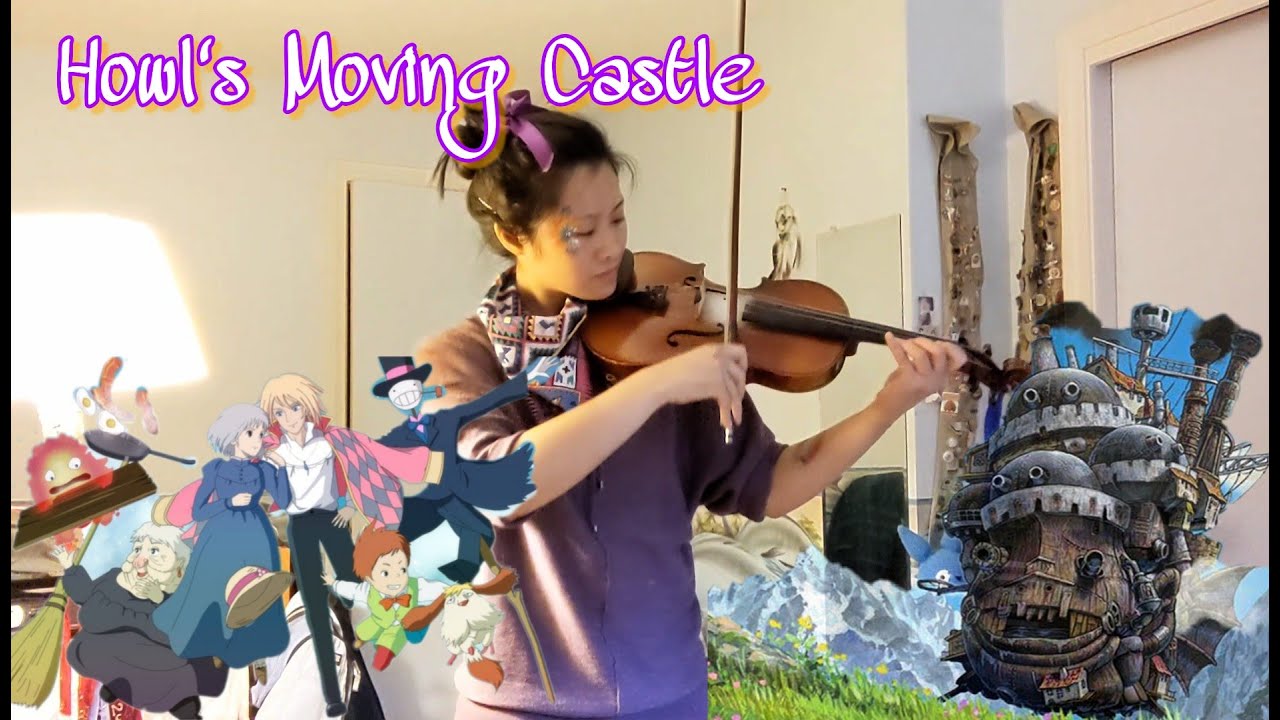 Howls Moving Castle Theme Song Violin - Howl's Moving Castle Theme - Violin - YouTube