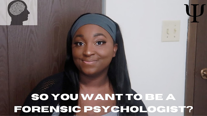 What should i major in to be a forensic psychologist