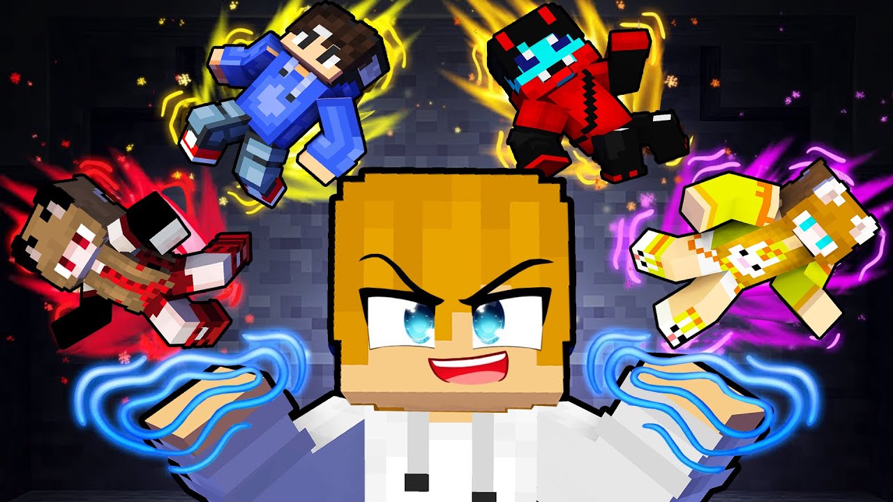 Fooling My Friends Using SUPERPOWERS In Minecraft! 😨
