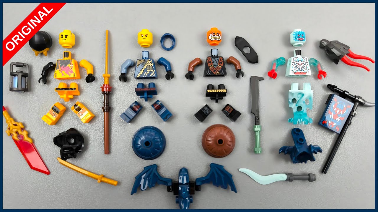 LEGO Ninjago Rogue's Mech Dragon Rider Minifigures | Arin | Rox