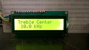 Аудиопроцессор BD37033FV (Arduino)