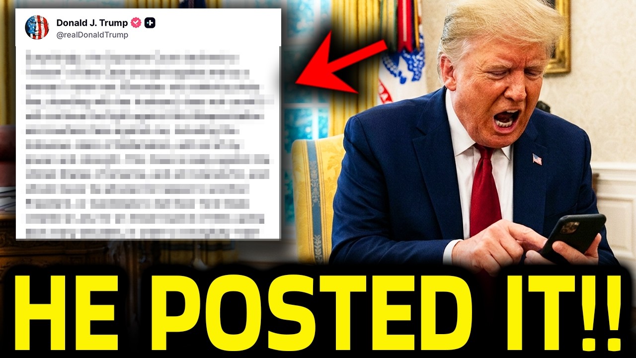 OMG: Trump Posts THIS During 1AM MELTDOWN