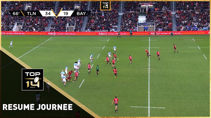 TOP 14 - Résumé de journée de la J10 - Saison 2024-2025