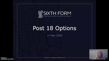 Post 18 Options Part 1 - Universities & Apprenticeships