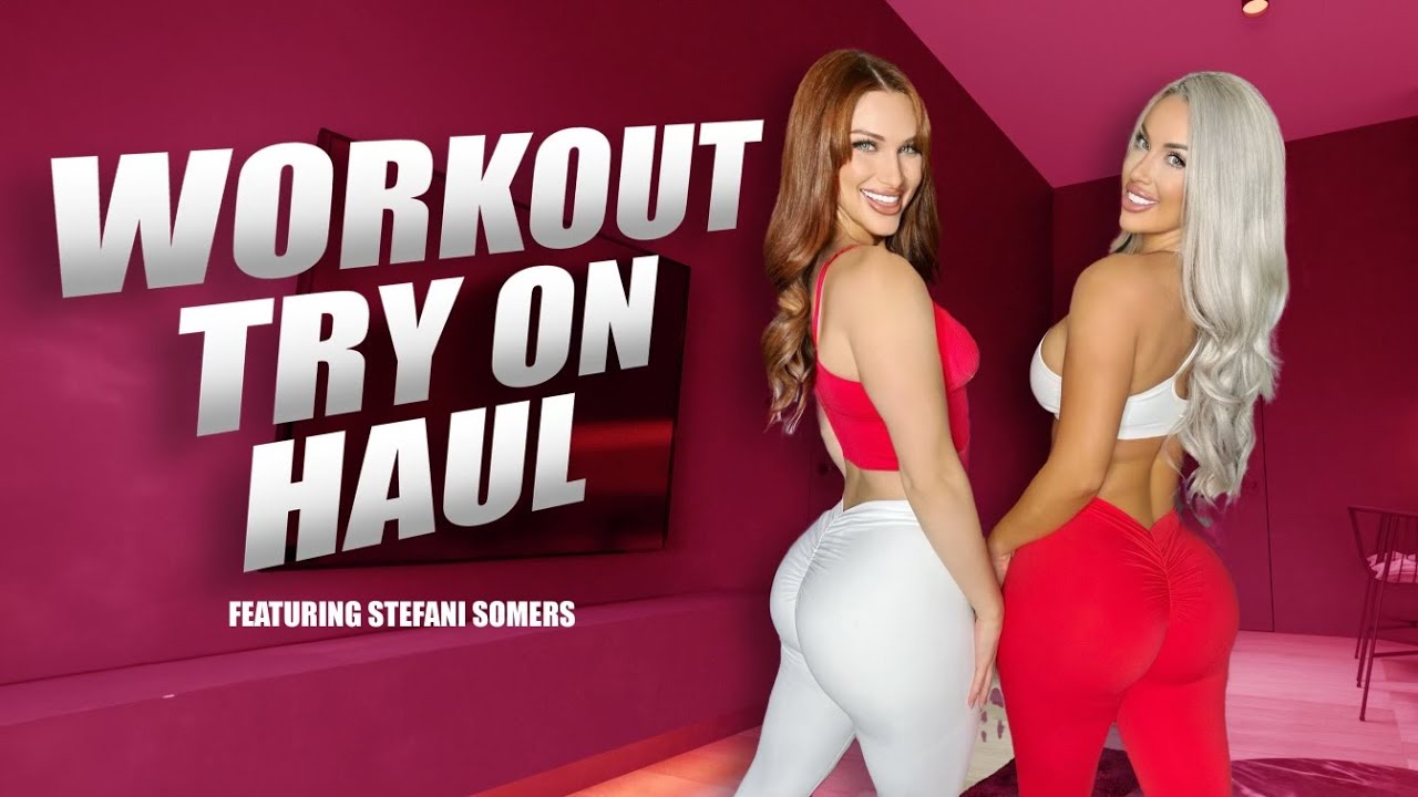 Fitness Fashion Showcase: Workout Try-On Haul by Hot Girls !