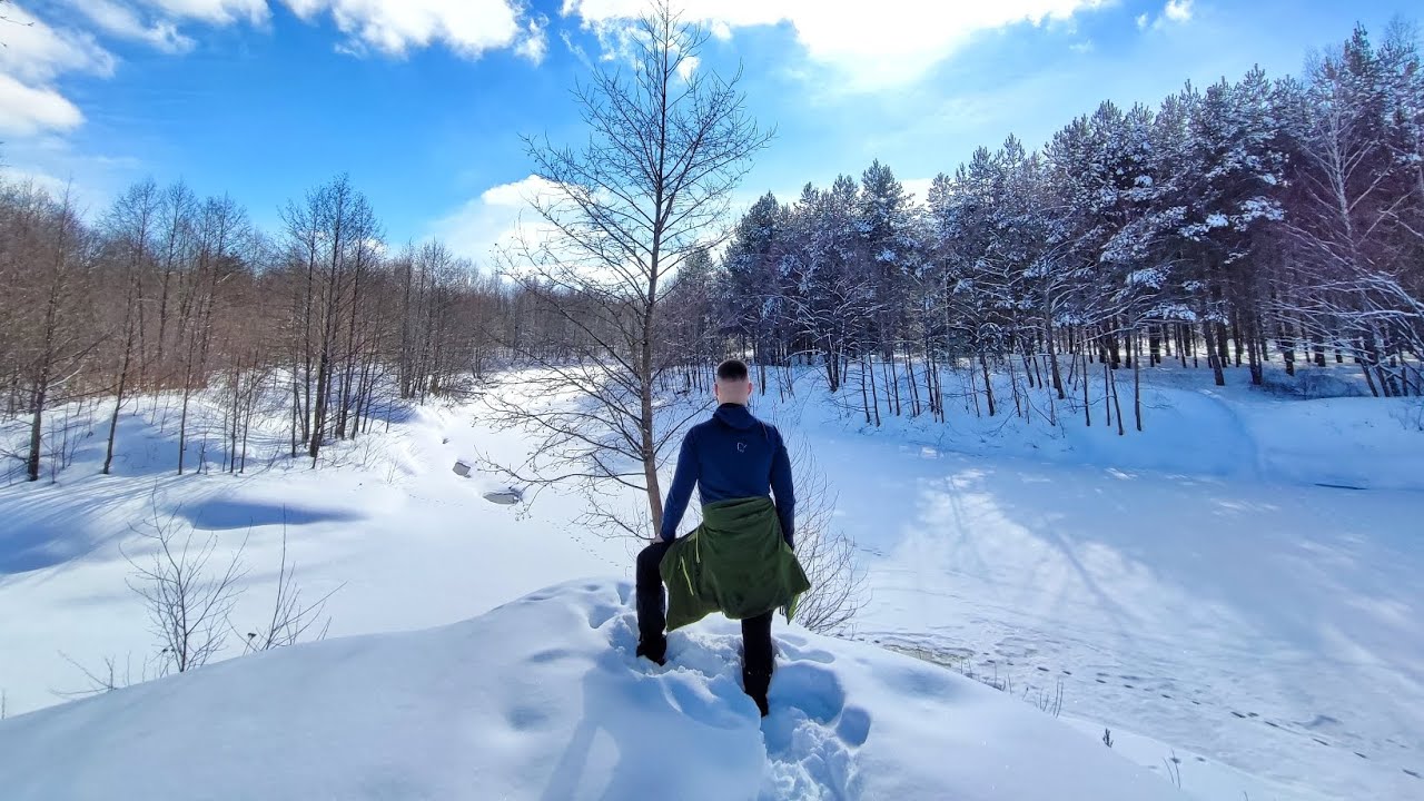 Пришла весна! Леса Нижегородской области. Река Линда - YouTube