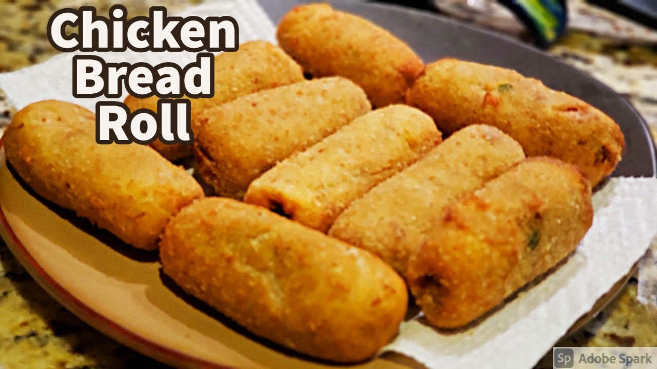 Chicken Bread Rolls How To Make Chicken Bread Rolls Chicken Bread
