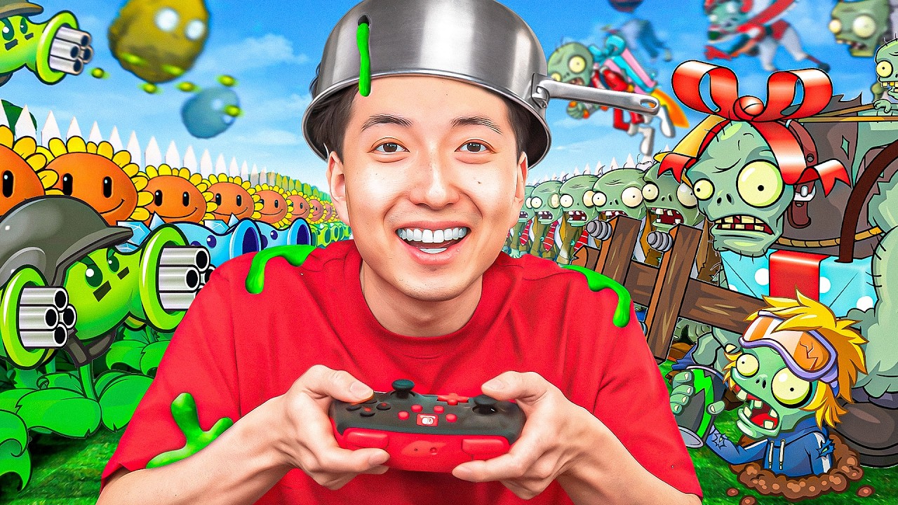 I Completed Plants vs. Zombies.. 15 YEARS LATER (Full Game)