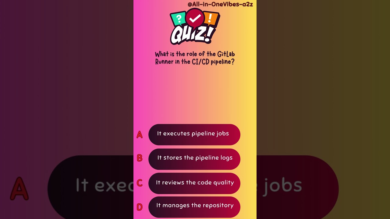What is the role of the GitLab Runner in the CI/CD pipeline?