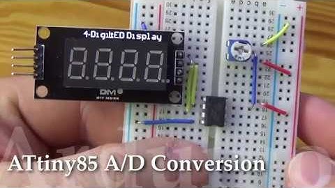 ATtiny85 A/D converter