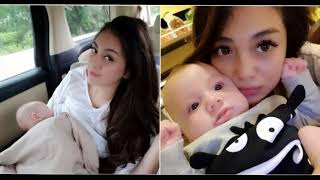 cheline evangelista berbagi cerita pengalaman memberi asi langsung pada PUTRANYA