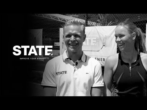 Kevin Magnussen VS Caroline Wozniacki: TENNIS!  |  STATE TV