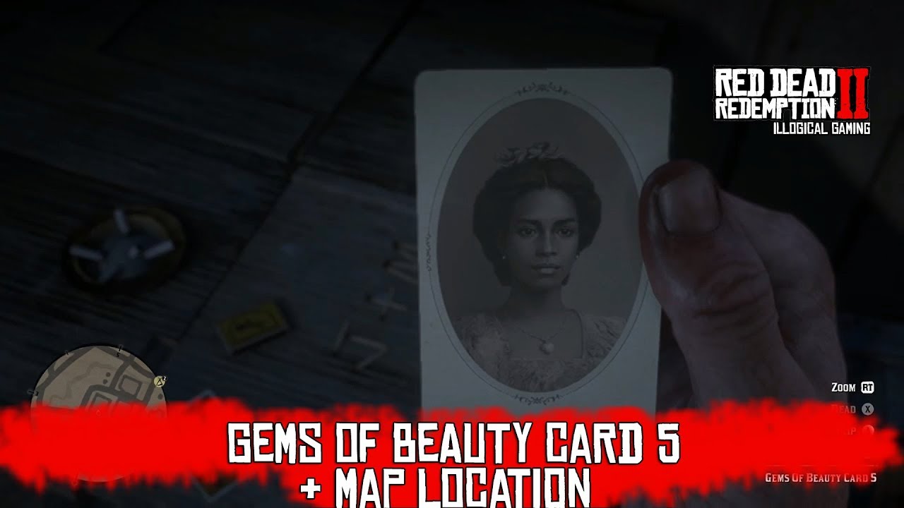 Gems of Beauty Cigarette Card 5 - Maud Engel - Red Dead Redemption II