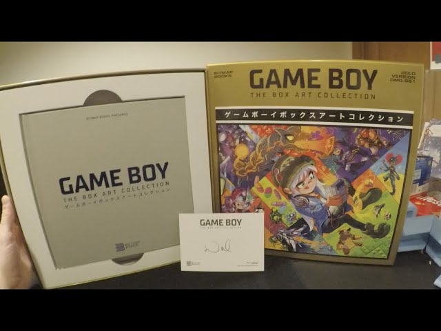 Gameboy The Box Art Collection Book Overview (Gold Version) By