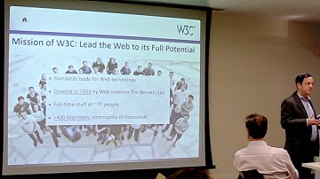 Jeff Jaffe - CEO, World Wide Web Consortium (W3C) - Welcome Remarks at the 2018 SymposiumX.