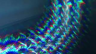 Diffraction grating experiment LEDs 3