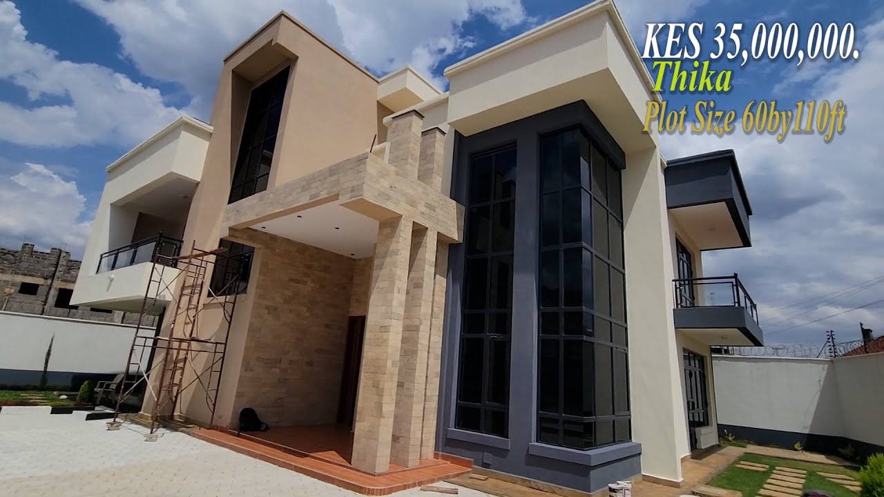 INSIDE Magnificent Masionette @ Kes 35M in Thika Controlled Estate.