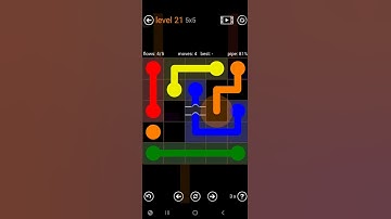 How To Solve Flow Free Bridges Sampler Level 21 5x5 Board Easy Walk Through Solution Walkthrough