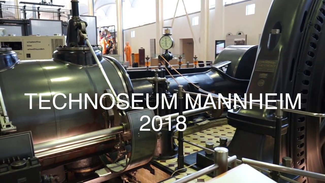 Dampfmaschine im Technoseum Mannheim