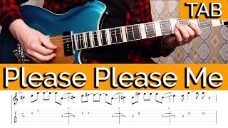 Please Please Me - Guitar TAB (The Beatles)