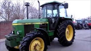 JOHN DEERE 3040 SG2 CABIN WALK ROUND VIDEO TOUR A CLASSIC