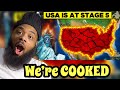AMERICAN REACTS to 7 Stage Collapse Pattern: How USA Will COMPLETELY Collapse