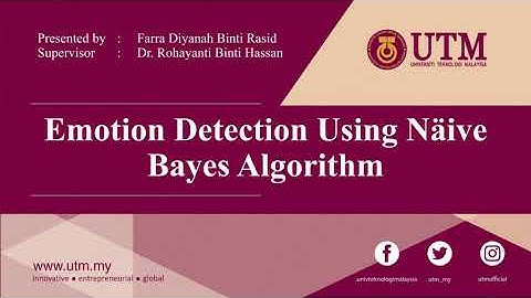 PSM 1 Presentation - Emotion Detection Using Naive Bayes Algorithm