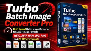 Turbo Batch Image Converter Pro || Demo screenshot 1