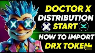 Doctor X Token Distribution Starts || How To Imprt DRX  Token In Xportal... #shorts #viralvideo