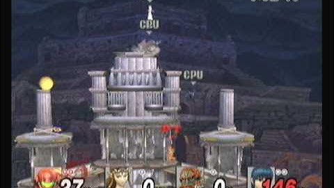 SSBB Custom Stage - Dragon Pillar