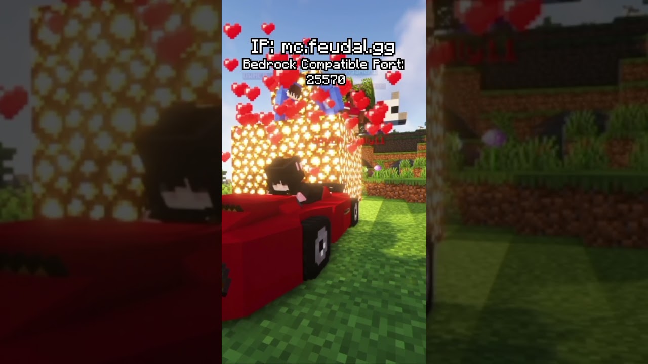 Join! IP: mc.feudal.gg Bedrock Port: 25570 #minecraft #server #minecraftserver #viralshorts #viral