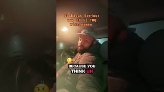 Backseat Series: Wwe 2K vs THQ videogames