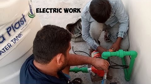 Wiring Connection of Automatic water pump switch// Automatic Switch kasy lagay(Urdu/Hindi)