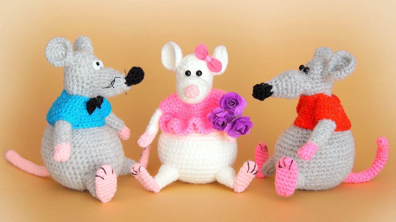 МК вязаная одежда для Крысок 3 ЧАСТЬ Crochet rat clothes 3 YouTube