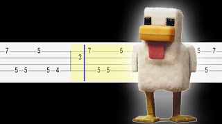 Steve's Lava Chicken - A Minecraft Movie Soundtrack (Easy Ukulele Tabs Tutorial)