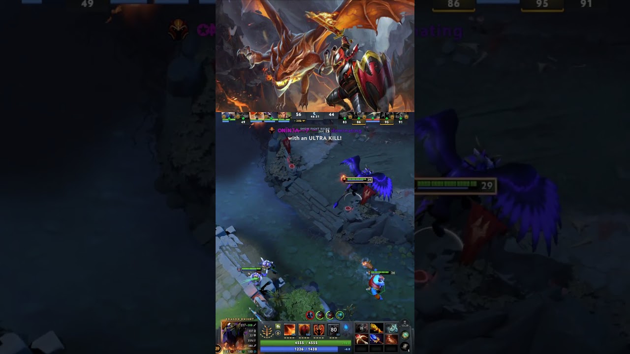 From Knight to Dragon: RAMPAGE | Dota 2 