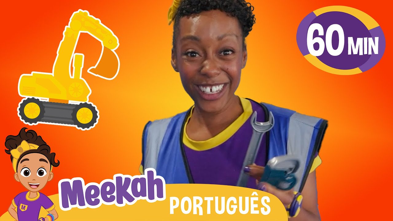 Meekah Cava mais Fundo | 💜Olá Meekah!💜| Amigos do Blippi Brasil  | Videos Educativos