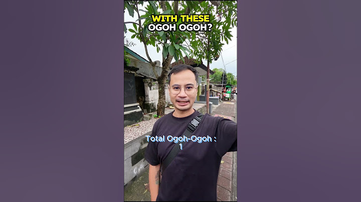 You can shoot ogoh-ogoh as many as you could! #silenceday #bali #gotobali
