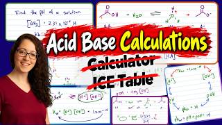 Acids & Bases WITHOUT a Calculator (no ICE Tables) for the MCAT [LIVE RECORDING]
