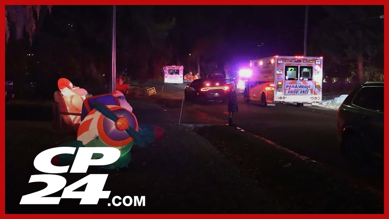 Two people taken to hospital after being struck by vehicle in ...