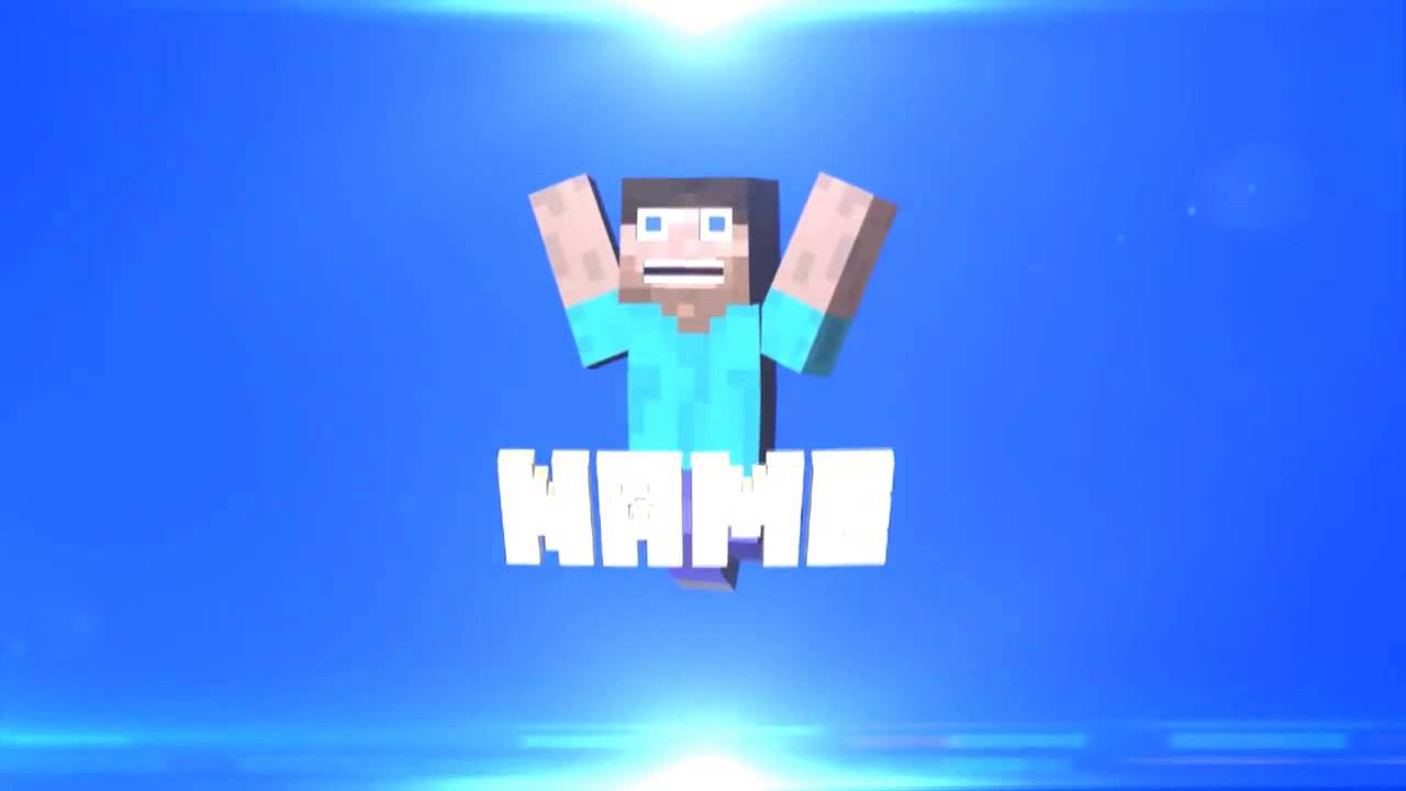 #4 Free Minecraft Intro Template | Cinema 4D | After Effects - YouTube