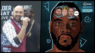 Tyson Fury Has Been Living In Deontay Wilders Head Rent Free Since The Moment They First Met