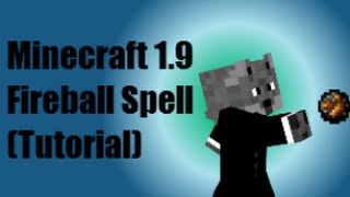 Minecraft 1.9 Custom Spells Tutorial