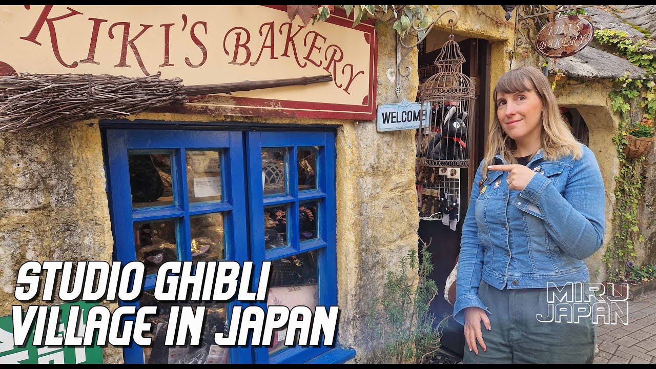 Japan's real life Ghibli town | J P | Yufuin Floral Village 🌹🌸