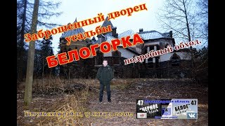 Гатчинский р-он,заброшенный дворец усадьбы Белогорка,15.01.20г.