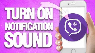 How To Turn On And Allow Notification Sound On Viber App | Easy Quick Guide