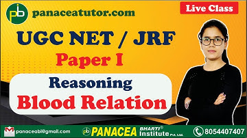 Blood Relations | UGC NET/JRF - Paper 1
