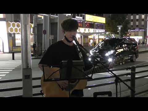 2022.6.29　#歌うたいのバラッド（斎藤和義）　#saima ＃路上ライブ　#金山　@3mas6