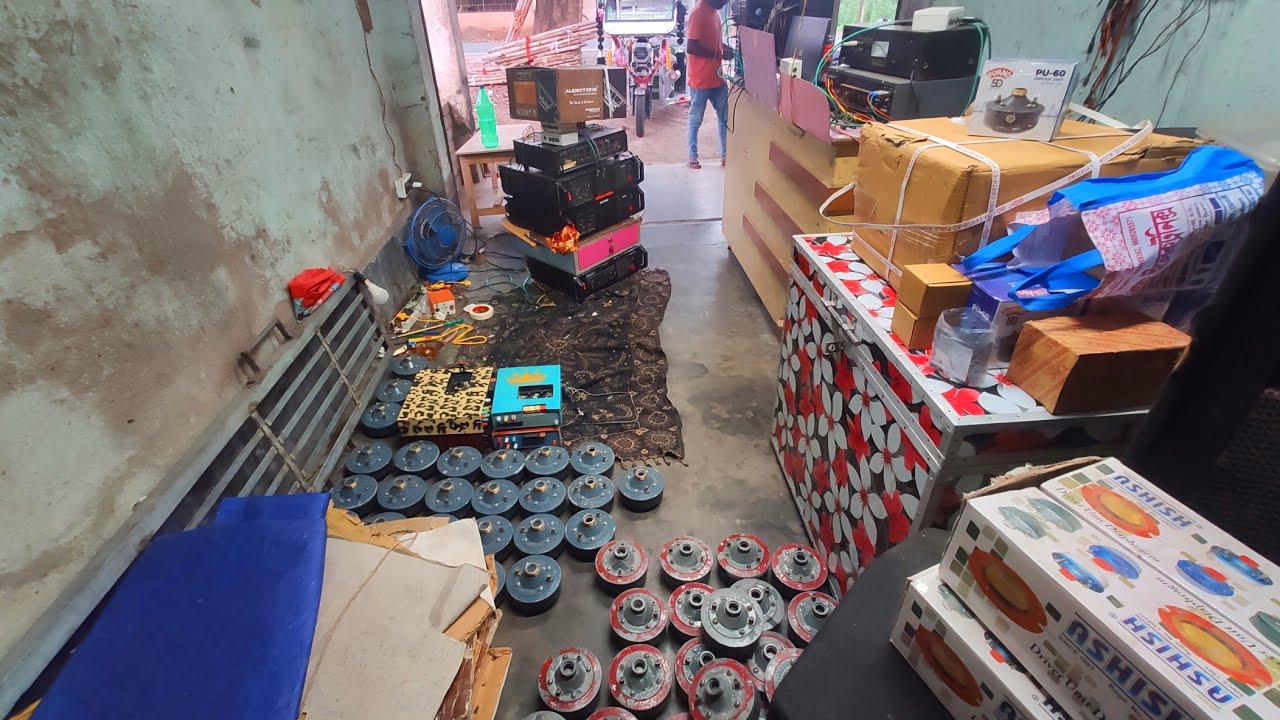 ফাইটার সাউন্ড নতুন 15 ইঞ্চি 30 আসছে আর পুরাতন 30আর 16 বিক্রি আছে আর নতুন স্পিকার চলে এল