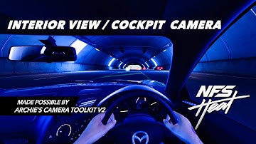 First Look at NEW Interior Camera / First Person Cockpit View POV / NFS Heat PC